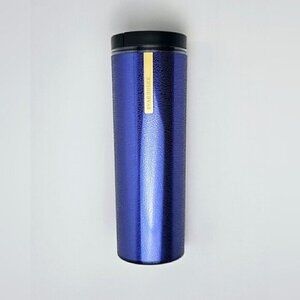 Starbucks 2015 Acrylic Beaded Tumbler - Blue
